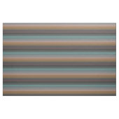Gedempte Teal & Camel Kust Neutalen Stof (Fat Quarter)