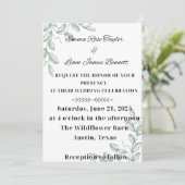 gedempte wijnstokken kaart (Staand voorkant)