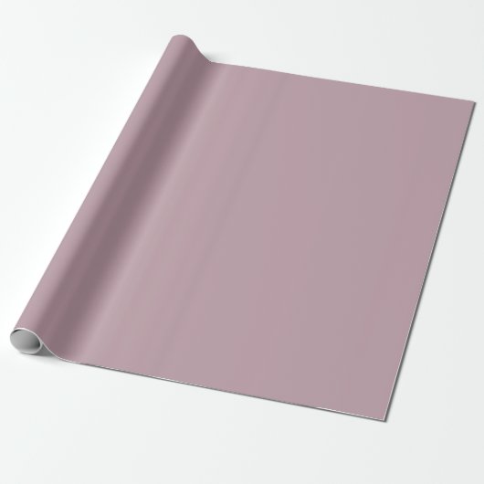 Gedempte zachte grijzige roze roos lente trending  cadeaupapier (Uitgerold)