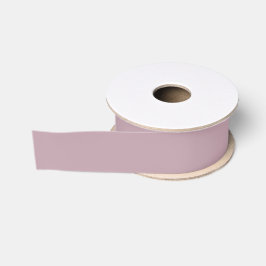 Gedempte zachte grijzige roze roos lente trending grosgrain lint