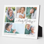 Gedenkcollage met foto's als aandenken fotoplaat (Zijkant)