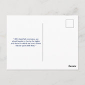 Gedenkdag Briefkaart (Achterkant)
