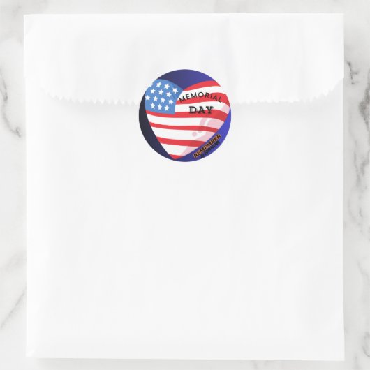 Gedenkdag stickers (Tas)