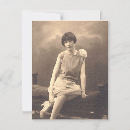 Gedenkdienst geel roos begrafenisuitnodigingen kaart (Achterkant)