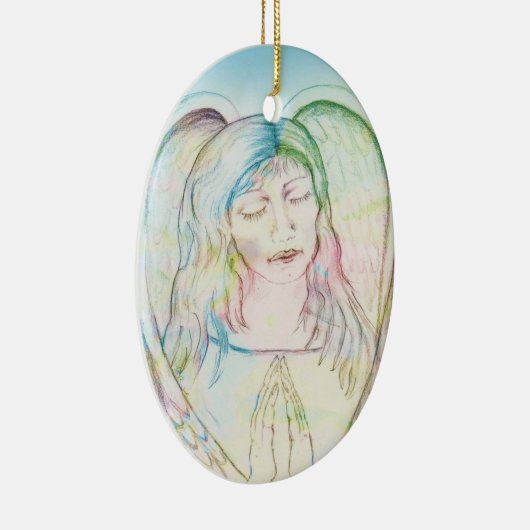 Gedenkengel Keramisch Ornament (Rechts)