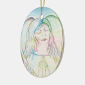 Gedenkengel Keramisch Ornament (Links)