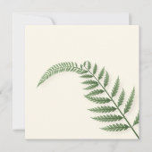 Gedenkens Karte Farnblattes Kaart (Voorkant)