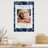 Gedenkfoto Rozen Welkom Bord Poster (Keuken)