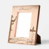 Gedenkfoto Viering van het leven Keepsake Gegraveerde Lijstjes (Links)