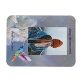 Gedenkfoto Viering van het leven Keepsake Magneet (Horizontaal)