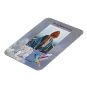 Gedenkfoto Viering van het leven Keepsake Magneet (Linkerzijde)