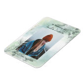 Gedenkfoto Viering van het leven Keepsake Magneet (Linkerzijde)