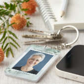 Gedenkfoto Viering van het leven Keepsake Sleutelhanger (Voorkant Rechts)