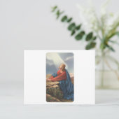 Gedenkkaart met afbeelding van Jezus Briefkaart (Staand voorkant)