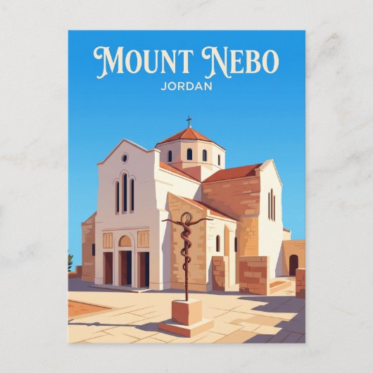Gedenkkerk van Moses Jordan Briefkaart (Voorkant)