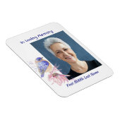 Gedenksteen voor Bluebird Garden Bird Magneet (Rechterzijde)