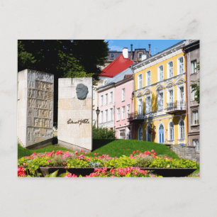 Gedenksteen voor Edward Wilde, Tallinn, Estland Briefkaart