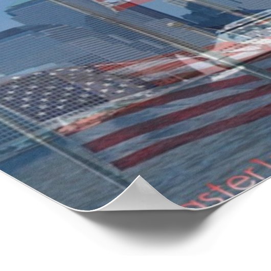 gedenkteken 911 poster (Hoek)