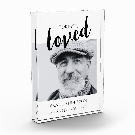 Gedenkteken Begrafenis Welkomstbord Fotoblokken (Links)