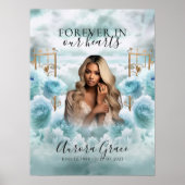 Gedenkteken - Blauwe Rozen & Gouden Poorten - Symp Poster (Voorkant)