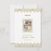 Gedenkteken Dank u fotokaart Bedankkaart (Voorkant)