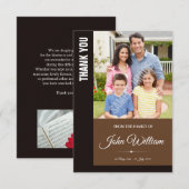 Gedenkteken Dank u fotokaart Kaart (Voorkant / Achterkant)