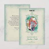 Gedenkteken Dank u fotokaart Kaart (Voorkant / Achterkant)