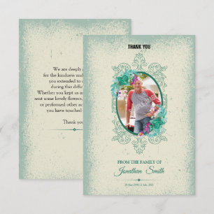 Gedenkteken Dank u fotokaart Kaart