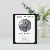 gedenkteken elegante kruis (Staand voorkant)