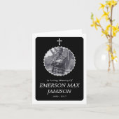 gedenkteken : elegante kruis kaart (Gele Bloem)