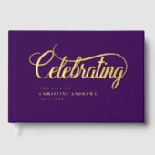 Gedenkteken "Het leven van goud vieren" Gastenboek (Voorkant)