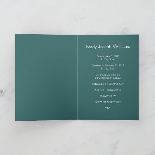 gedenkteken kaart (Binnen)