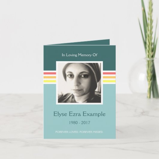 gedenkteken kaart (Voorkant)