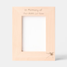 Gedenkteken Keepsake Custom Photo Dragonfly