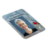 Gedenkteken Keepsake Kardinaal Red Bird Magneet (Rechterzijde)