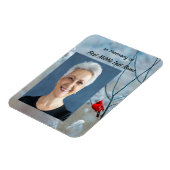 Gedenkteken Keepsake Kardinaal Red Bird Magneet (Linkerzijde)
