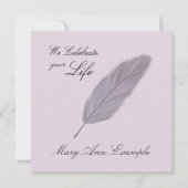  gedenkteken / levende begrafenis (doezelaar) kaart (Voorkant)