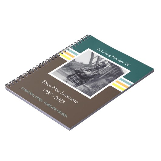 gedenkteken notitieboek (Linkerzijde)