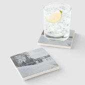 Gedenkteken Reflections Stone Onderzetter (Zijkant)