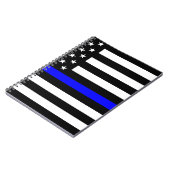 Gedenkteken van de vlag van de politie van de Thin Notitieboek (Linkerzijde)