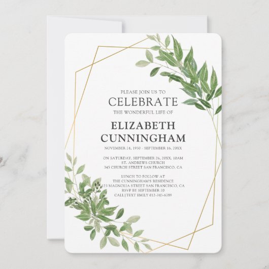 Gedenkteken van het Gebladerte van de Waterverf Kaart (Voorkant)