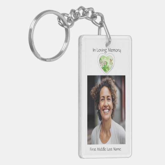 Gedenkteken, Viering van het Leven, Kolibrie Sleutelhanger (Voorkant Links)