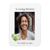 Gedenkteken, Viering van het Leven, Service Hummin Magneet (Verticaal)