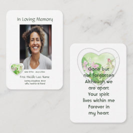 Gedenkteken, Viering van het Leven, Service Hummin Visitekaartje