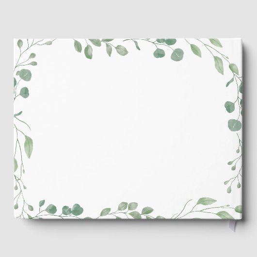 Gedenkteken "Viering van het leven" van Eucalyptus Gastenboek (Achterkant)