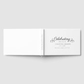 Gedenkteken "Viering van het leven" Wit Gastenboek (Volledig)