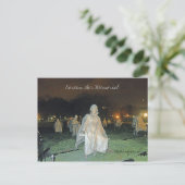 Gedenkteken voor de Koreaanse Oorlog bij Night Was Briefkaart (Staand voorkant)