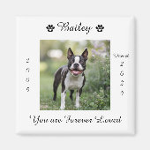 Gedenkteken voor honden magneet (Voorkant)