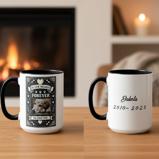 Gedenkteken voor hondenverlies mok