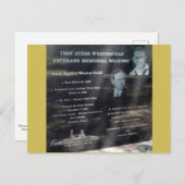 Gedenkteken voor Ivan Ayers Westerfield (1920-1941 Briefkaart (Voorkant / Achterkant)